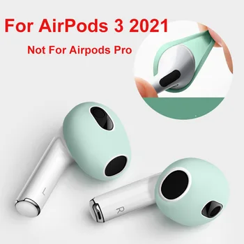 2021 Nauja AirPods 3 Silikono Apsaugos Atveju Odos Apima Gaubteliai 