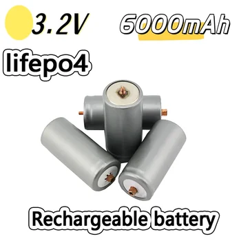 32650 6000mAh 3.2 V Lifepo4 Akumuliatorius Profesinės Ličio Geležies Fosfato Baterijos Energijos su Varžtu 0