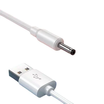 Balta gryno vario daugiafunkcinis bold greito įkrovimo USB DC3.5 kabelis įkrovimo kabelis universalus stalo lempos audio USB kabelis
