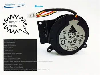 Bfb0505ha 5v0.27a Dvigubas Rutulinis Guolis Mažų Turbinų Ventiliatoriaus Išmetimo USB Aušinimo Ventiliatorius