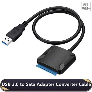 Converter SATA Adapteris, Išorinis Standusis Diskas Konverteris USB į SATA Adapterio Kabelis USB 3.0 prie SATA Kabelis Kietojo Disko Adapteris Kabelis