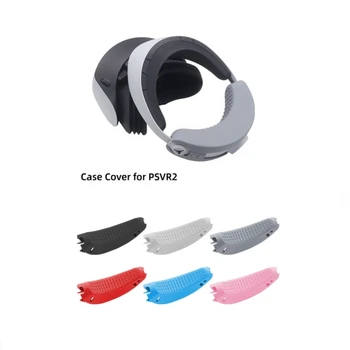 Dėl PS VR2 Padengti VR Ausines Silikono Apsauginė Įvorė PSVR2 Priedai PS VR 2 Anti-slip Kovos su prakaito Padas
