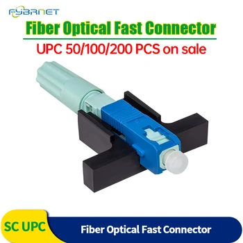 FTTH SC UPC Optinis skaiduls greitai conn UPC/SC APC 58MM Single-Mode Optinė Jungtis Single-Mode SC Greitoji Jungtis, Optinis Adapteris