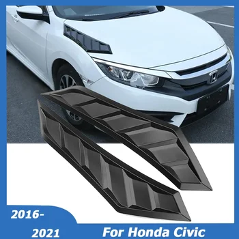 HONDA CIVIC 10 2016 2017 2018 2019 2020 2021 Oro Srauto Angos Įsiurbimo Hood Scoop Angos Dangtį Dangtelio Lipdukas Automobilių Tiuningas