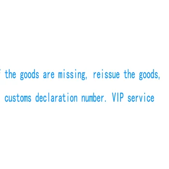 Jei prekės nėra, išsiimti prekes, muitinės deklaracijos numeris. VIP paslauga