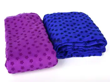 Jogos kilimėlis medžiaga Jogos rankšluostį padengti Fitneso antklodė Prakaitą sugeriančių rankšluosčių Jogos reikmenys Nežymus defektas rankšluostį shemagh