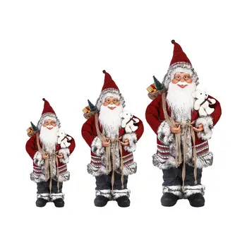 Kalėdų Senelio Lėlės, Papuošalai Nuolatinis Santa Statulėlės Lėlės Kalėdų Namų Puošybai Vaikams Dovanų navidad namų dekoro