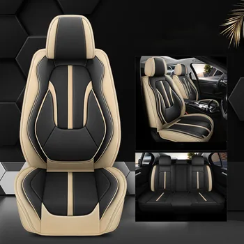 Kvėpuojantis Odinis Automobilių Sėdynės Padengti Visas Komplektas Už Geely Geometrijos C Atlas Pro 
