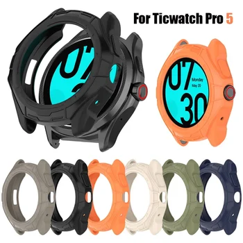 Minkštos TPU Case Cover Už Ticwatch Pro 5 Apsauginiai Korpuso Rėmelis Bamperio Už Ticwatch Pro 5 