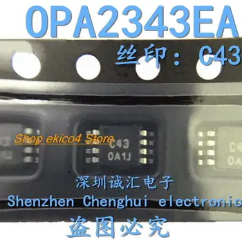 Originalus akcijų C43 OPA2343EA/2K5 MSOP8 IC