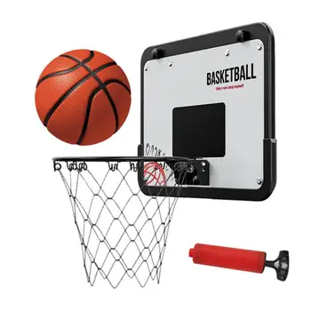 Wall-Mount Krepšinio Lankus Aukštis Reguliuojamas Patalpų Krepšinio Lankai Išardomi Žaislas Sporto Produktus Veikla Kambarys, Garažas