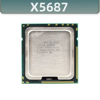 XEON CPU X5687 SLBVY X 5687 3.6 GHz 12MB Quad Core 6.4 GT/S LGA1366 VIETOJE SANDĖLYJE